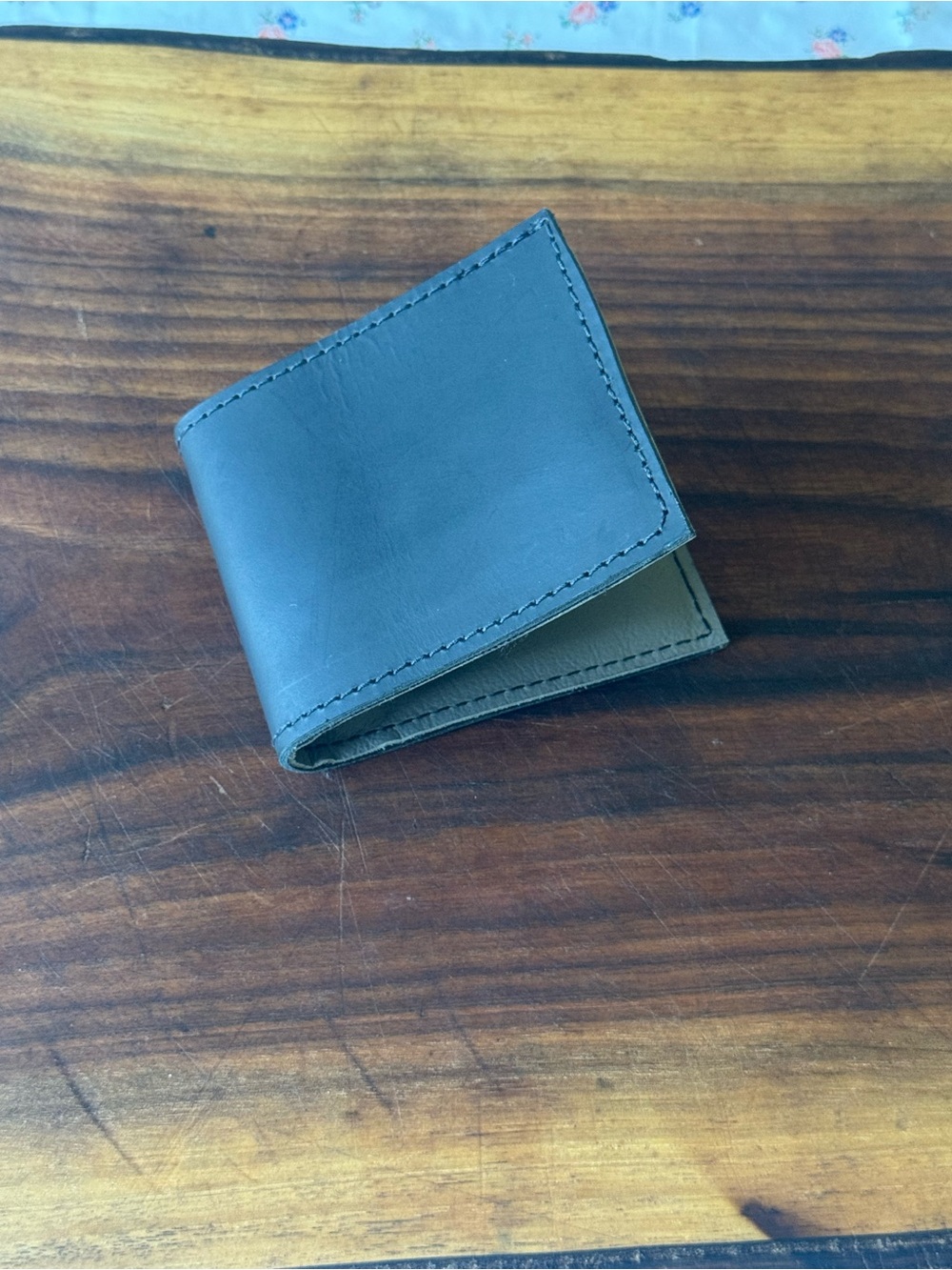 Mens Handmade Bi-fold Wallet